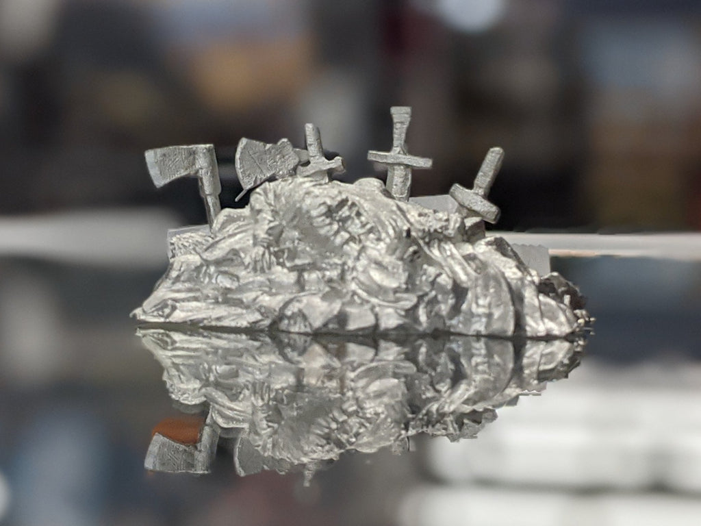 Mini: Mound of Dead Bards miniature (Pewter)