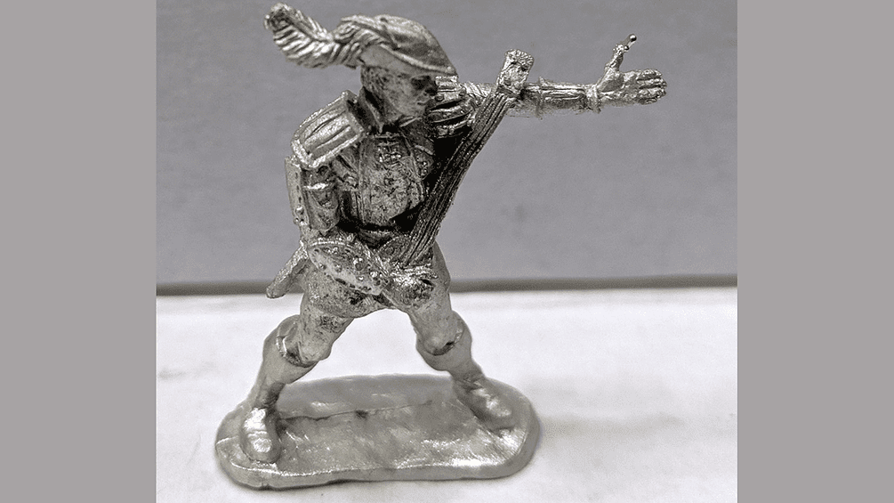 Mini: Flynn the Fine Pewter Miniature