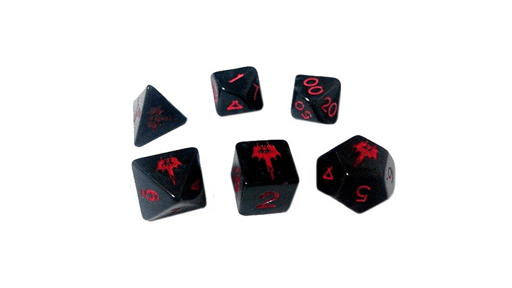 Dice: Demon Hunters Infernal Scepter Dice 6-dice set (for DH RPG)