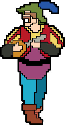 Pin: 8-bit Bard