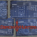 UDS Setting Map and Book: Demon Hunters - Brotherhood / Celestial Torch HQ (Blueprint)