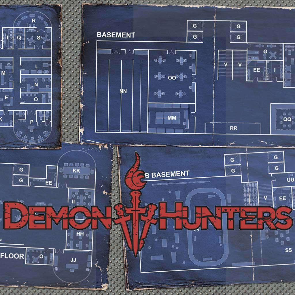 UDS Setting Map and Book: Demon Hunters - Brotherhood / Celestial Torch HQ (Blueprint)