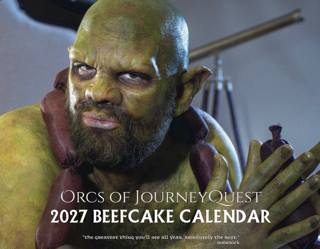 Orcish Beefcake Calendar (2027) - Unsigned