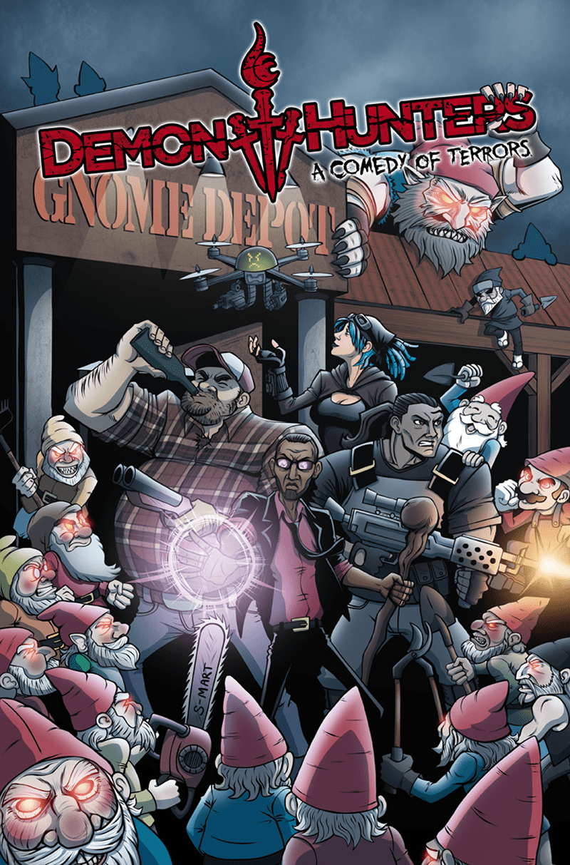 Demon Hunters: A Comedy of Terrors RPG (2015) - (PDF Download)