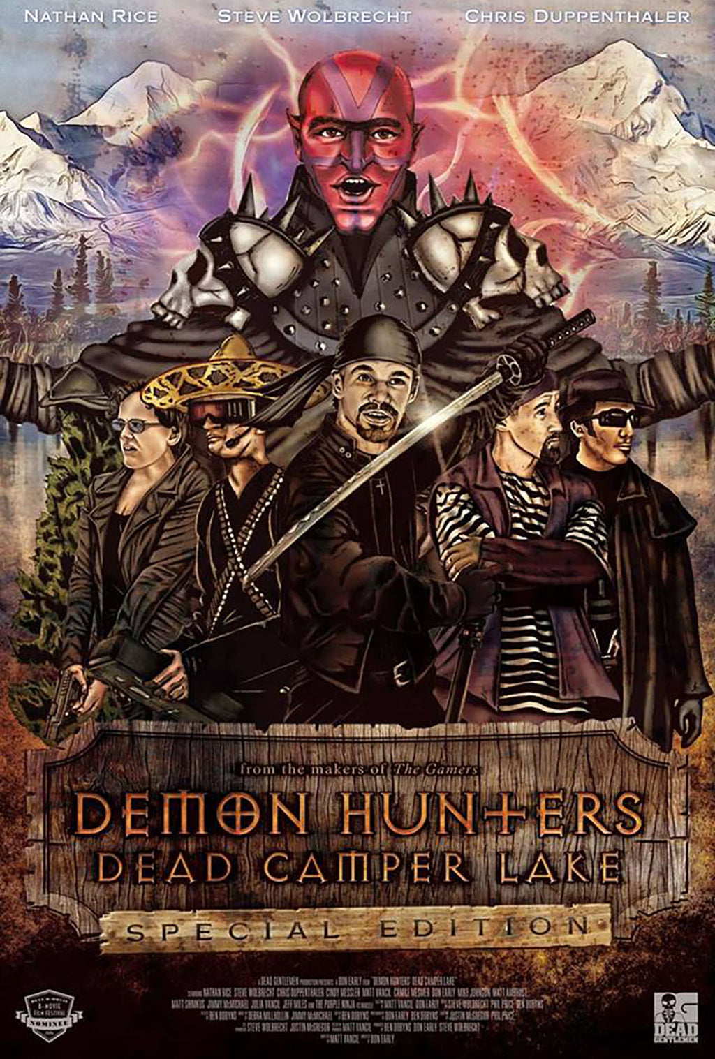 Demon Hunters: Dead Camper Lake / Demon Hunters - 1999 (DVD)