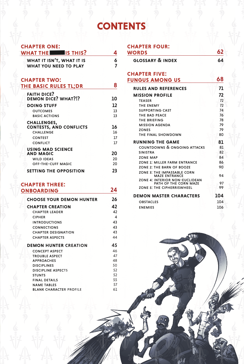 Module: Fungus Among Us, A Demon Hunter RPG Module -DELUXE EDITION (PDF)