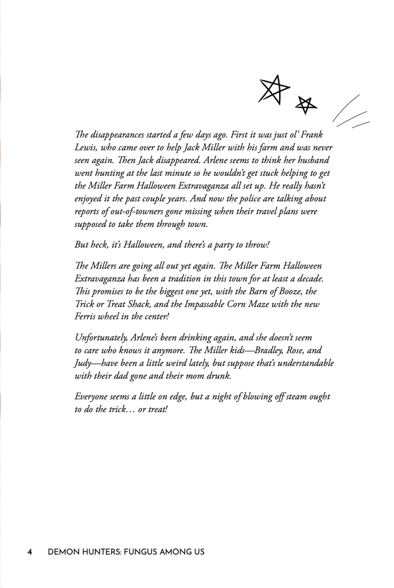 Module: Fungus Among Us, A Demon Hunter RPG Module (PDF)