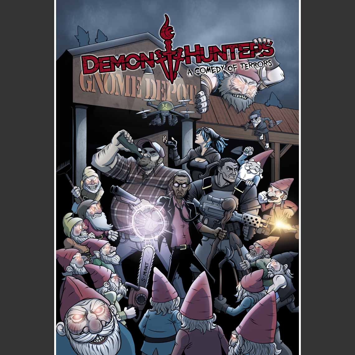 Demon Hunters: A Comedy of Terrors RPG (2015) - (Hardcover)