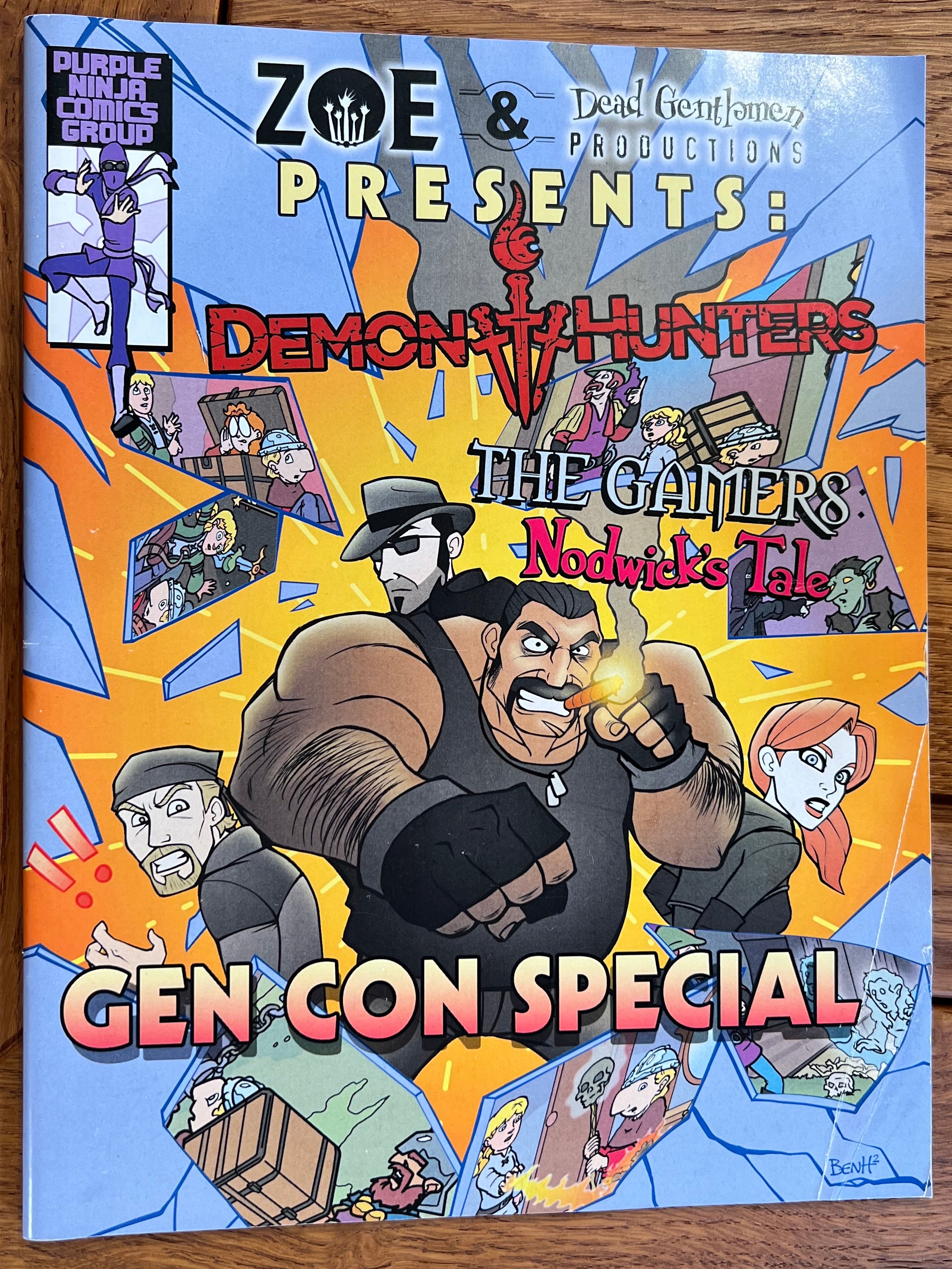 Demon Hunters & The Gamers: Nodwick's Tale GenCon 2018 Comic (PDF Download)