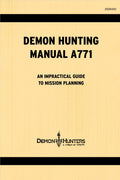 Demon Hunting Manual A771: A Comedy of Terrors Supplement (PDF Download)