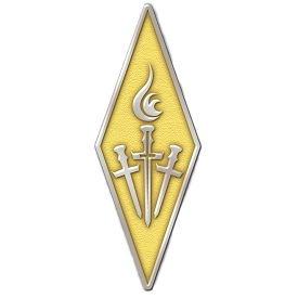 Pin: Brotherhood of the Celestial Torch - 1" Soft Enamel
