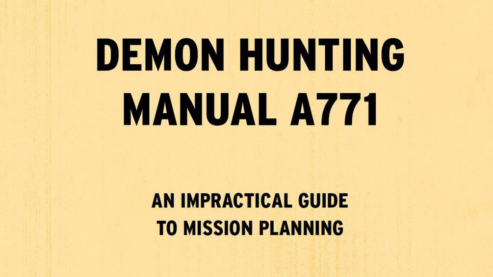 Demon Hunting Manual A771: A Comedy of Terrors Supplement (Softcover + PDF)