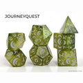 Dice: JourneyQuest  set (Green)