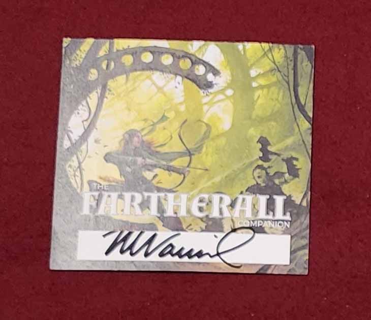 Signed Bookplate for Fartherall World Bible