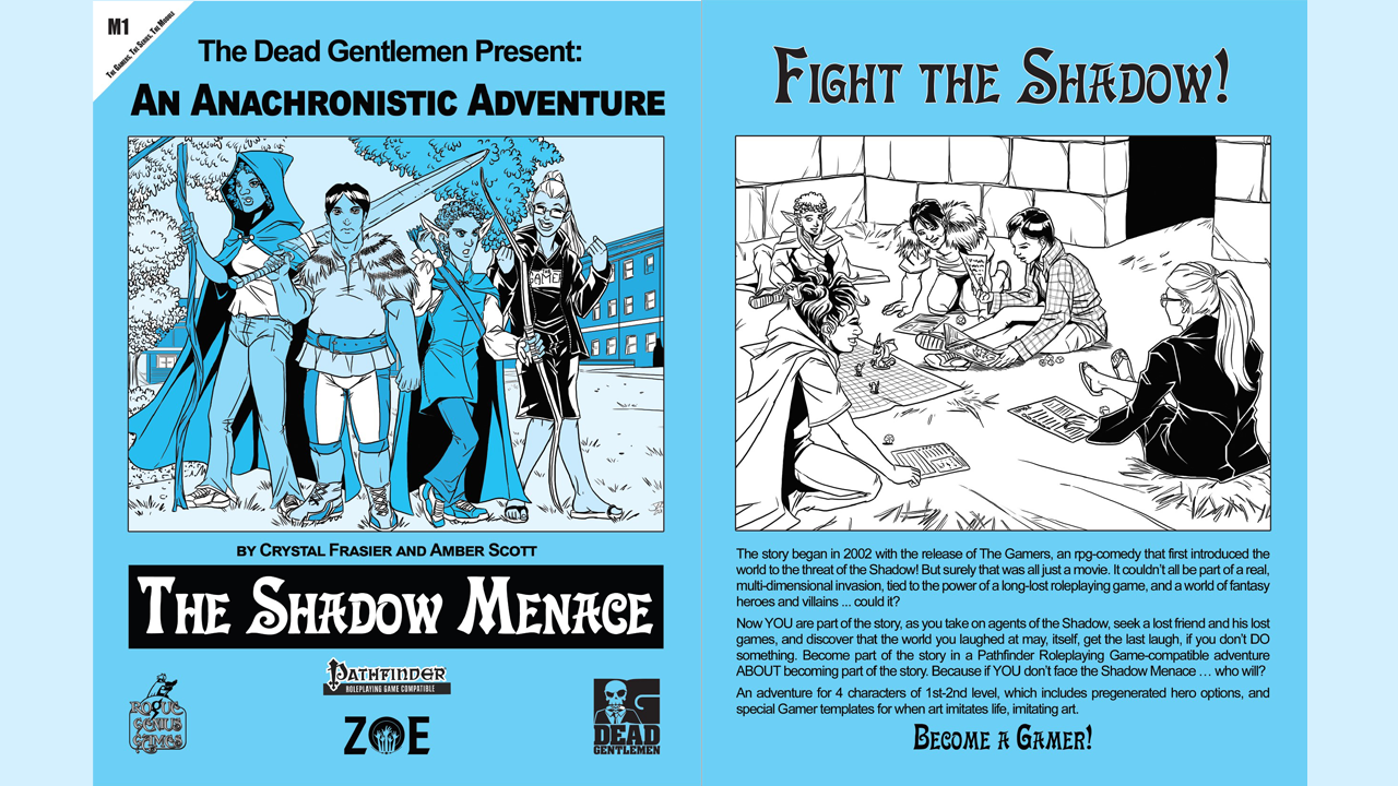 Module: The Gamers: The Shadow Menace Pathfinder Module (PDF Download)