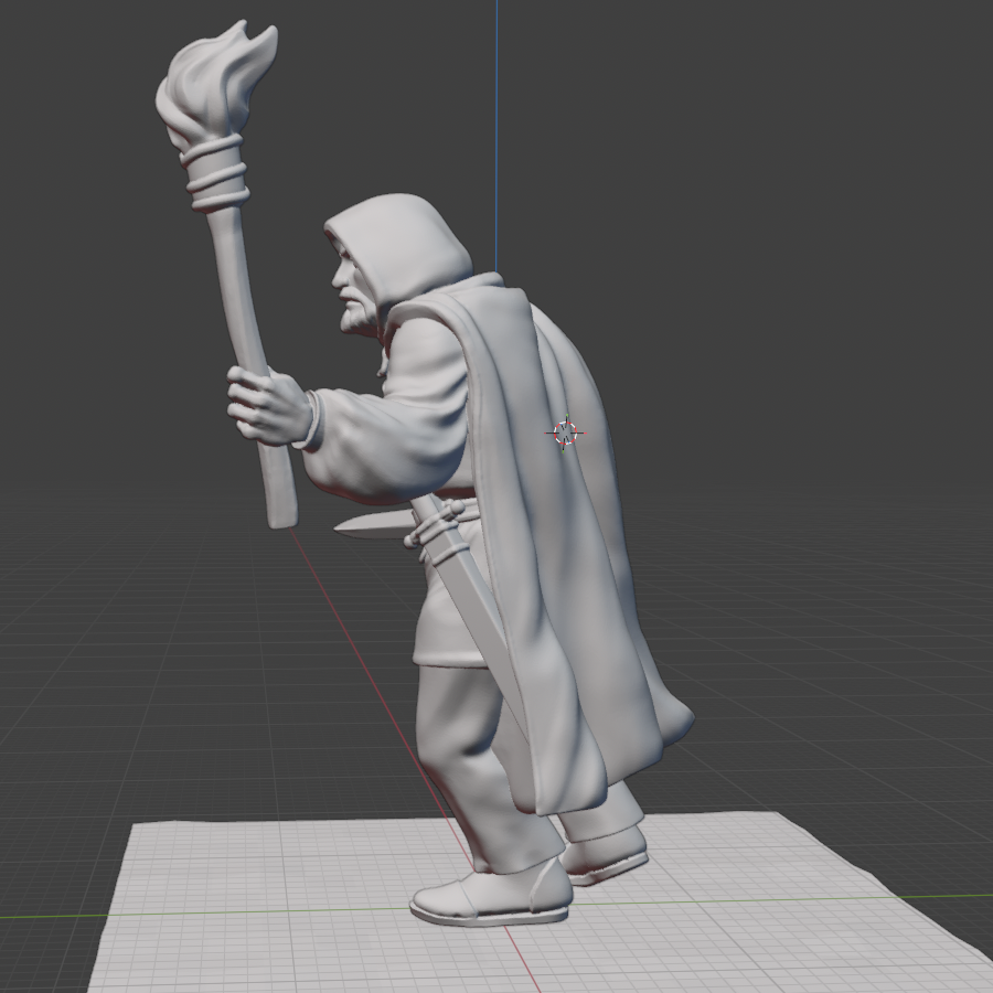 Mini: Nimble miniature (.STL download)