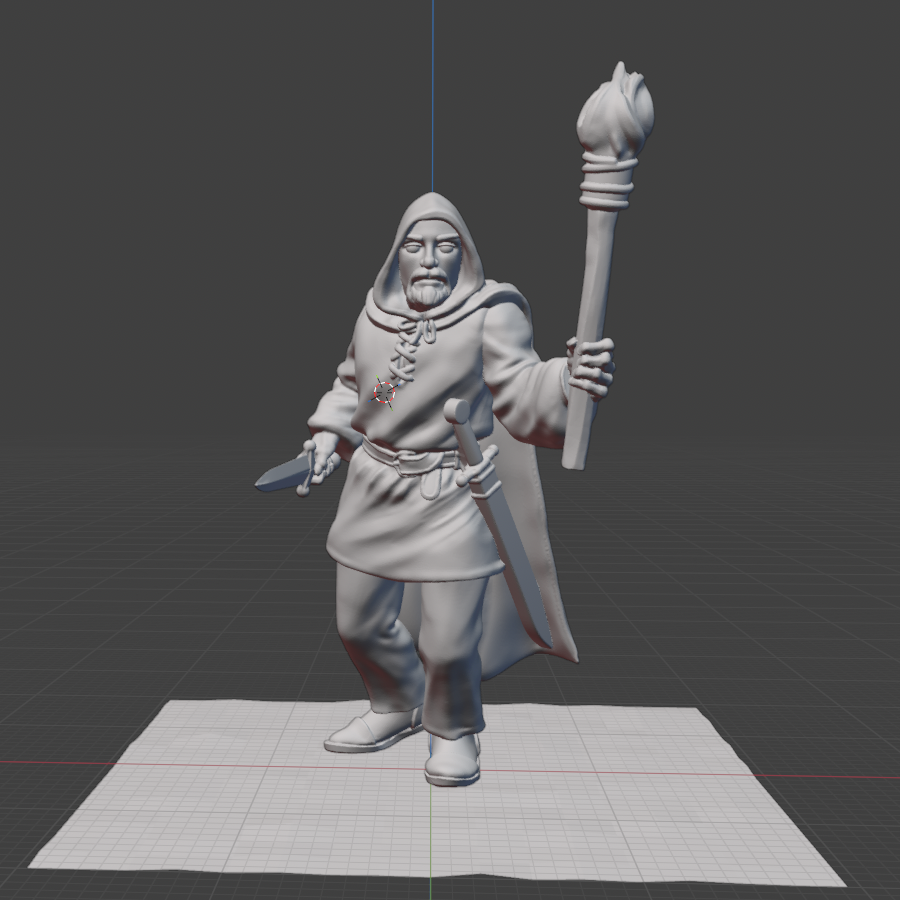 Mini: Nimble miniature (.STL download)