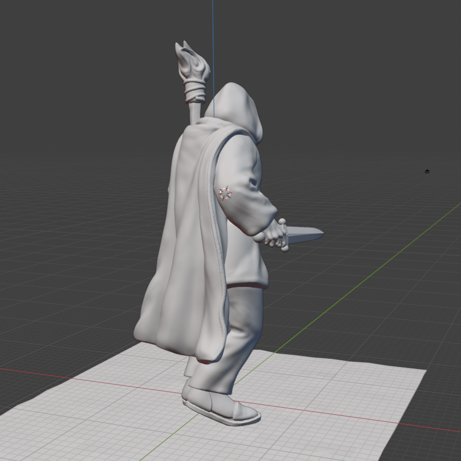 Mini: Nimble miniature (.STL download)