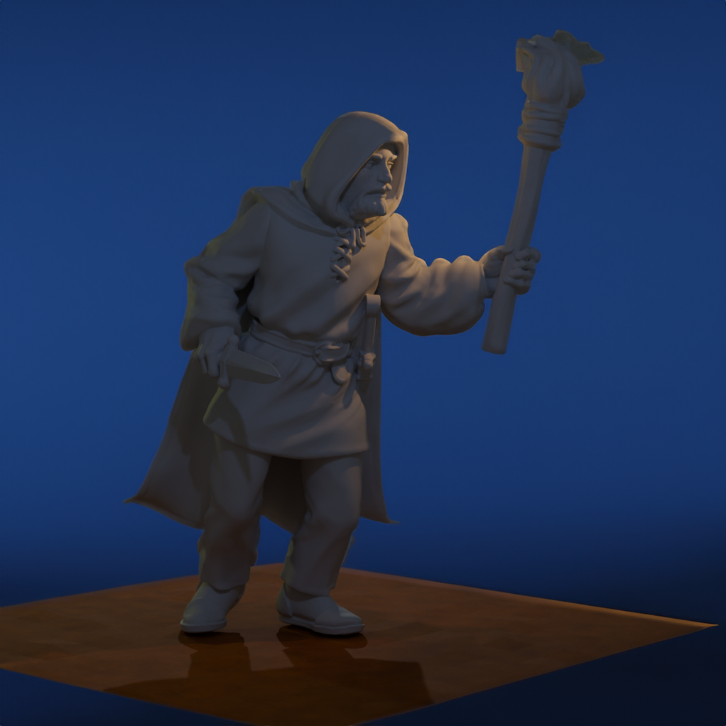 Mini: Nimble miniature (.STL download)