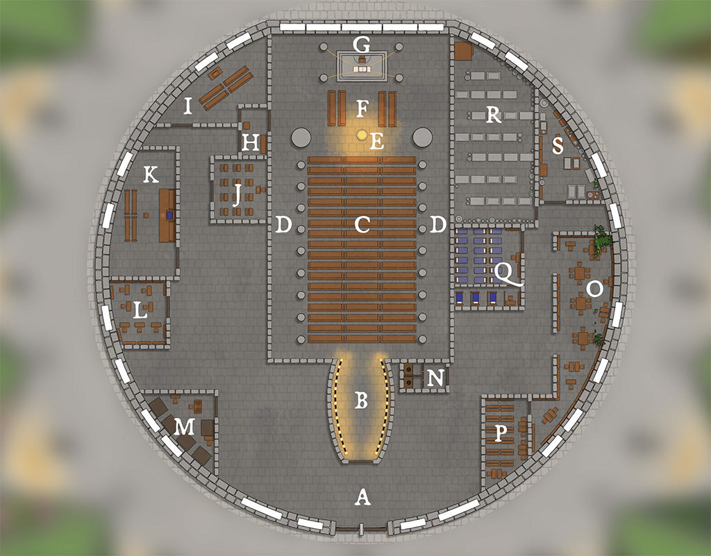 UDS Setting Map and Book: The Gamers - Temple of Theron