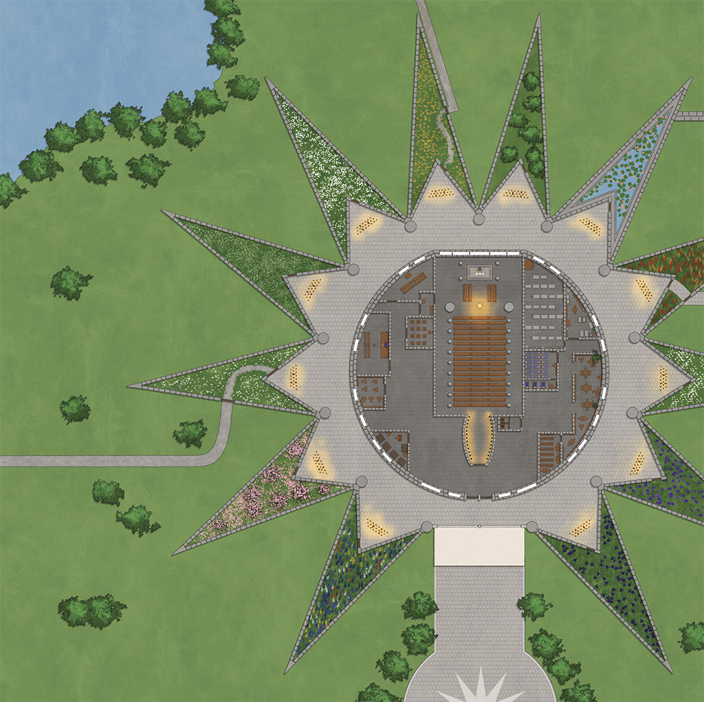 UDS Setting Map and Book: The Gamers - Temple of Theron