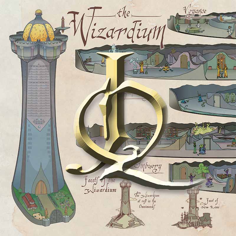 UDS Setting Map and Book: JourneyQuest - WIZARDIUM