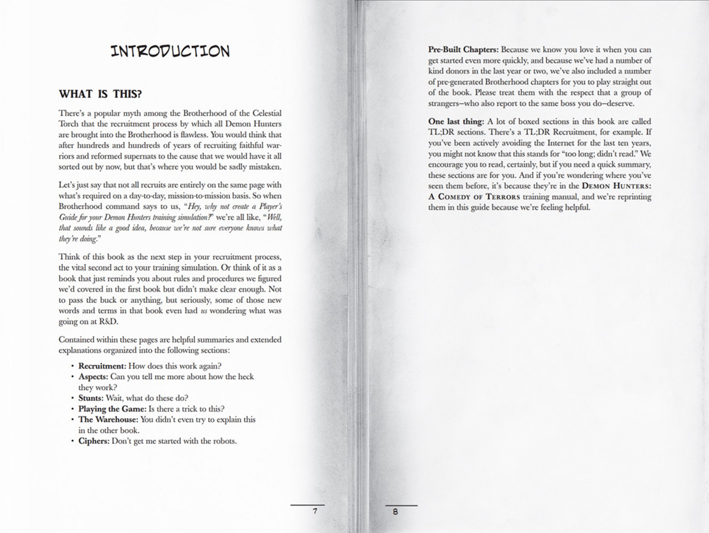 Demon Hunters Guide: A Comedy of Terrors Supplement (PDF)